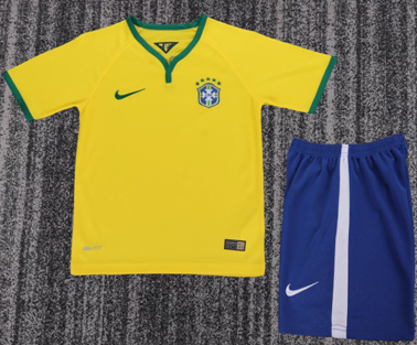Brasil 1a Equipación 2014 - NIÑOS